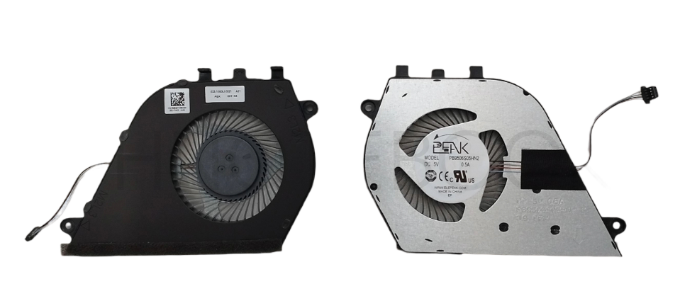 พัดลมระบายความร้อนแล็ปท็อปสำหรับ Dell Inspiron 5590, 5598, P88F และ Vostro 5490, 5498, 5590, 5598 - ใหม่และคุณภาพสูง PB9506S05HN2